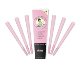Blazy Susan Pink Cones 1 1/4"
