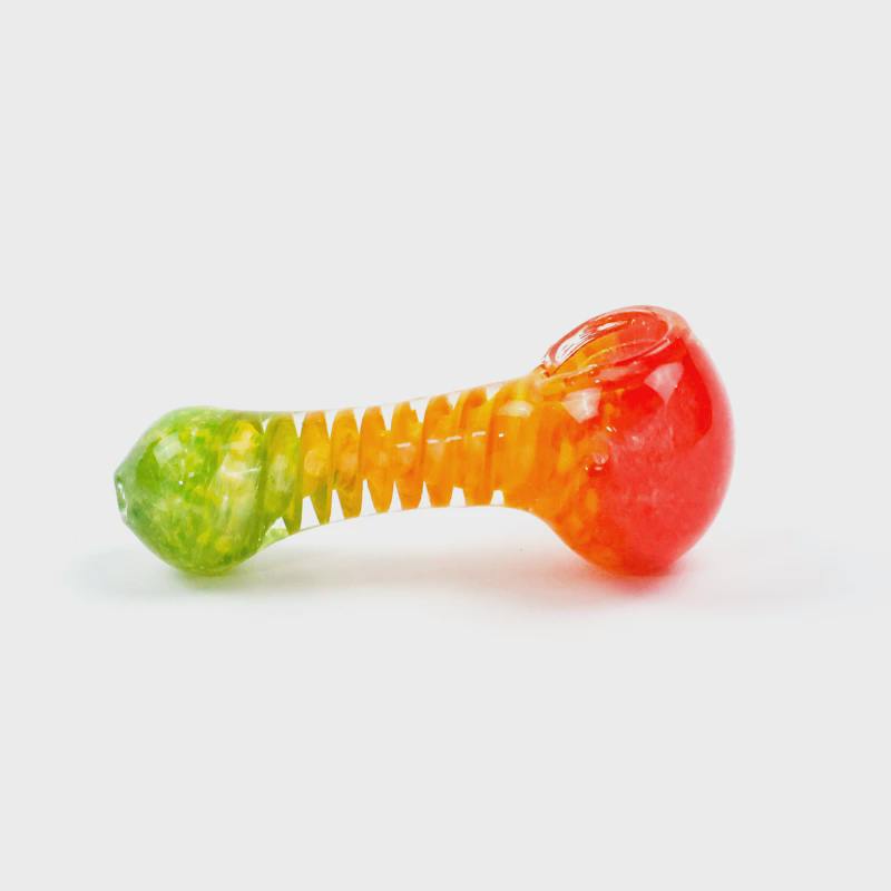 Rasta Swirl Handpipe