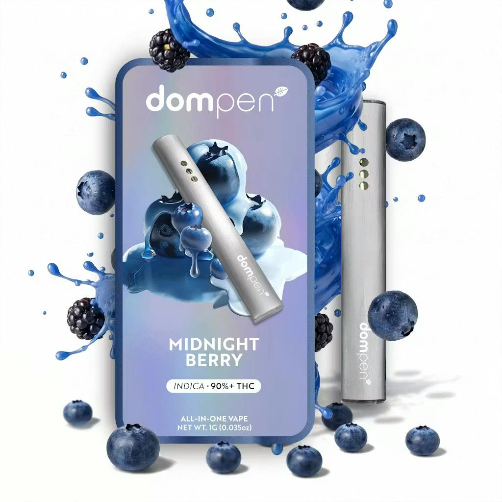 Midnight Berry .9g AIO cannabis product