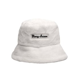 Apparel - Blazy Brands - Fuzzy Bucket Hat, White