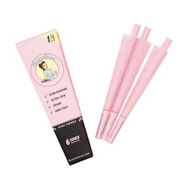 Accessories - Blazy Susan 1 1/4" Pink Cones