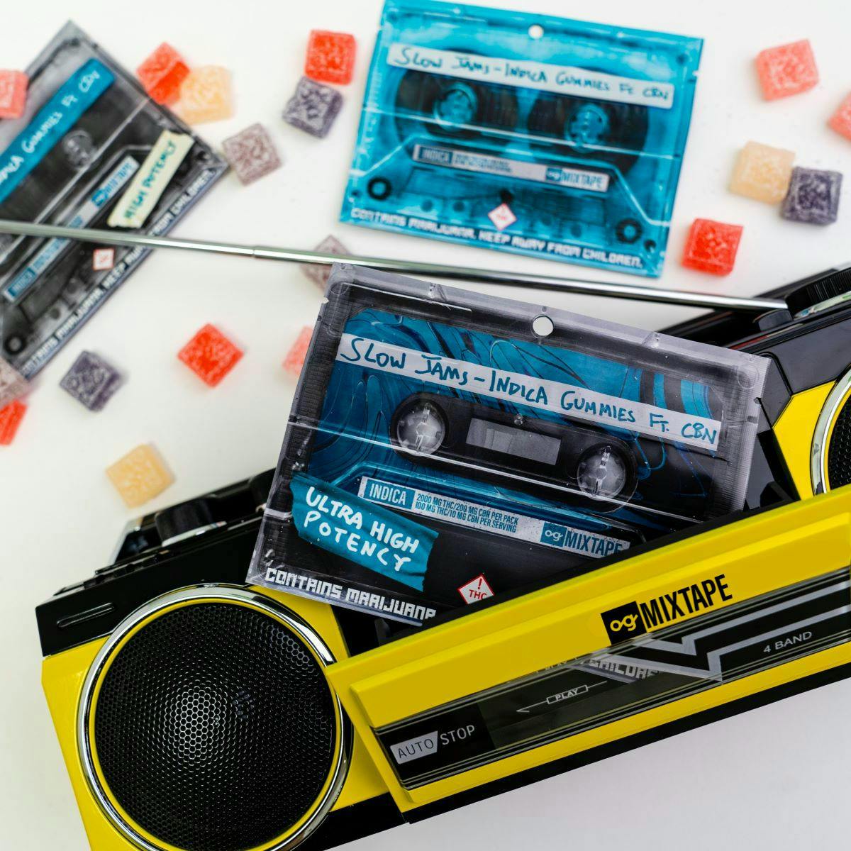 MED OG Mixtape Slow Jams Indica 1000mg + 200mg CBN