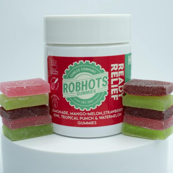 MED Robhots 1000mg Ready Relief Gummy (THC CBD CBG)