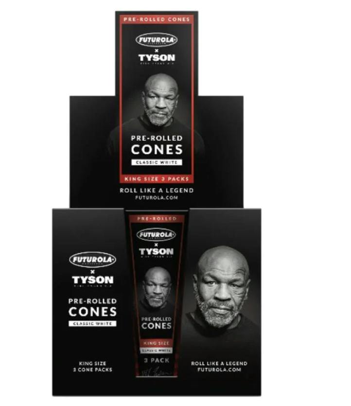 Futurola X Tyson Pre-Rolled Cones King Size