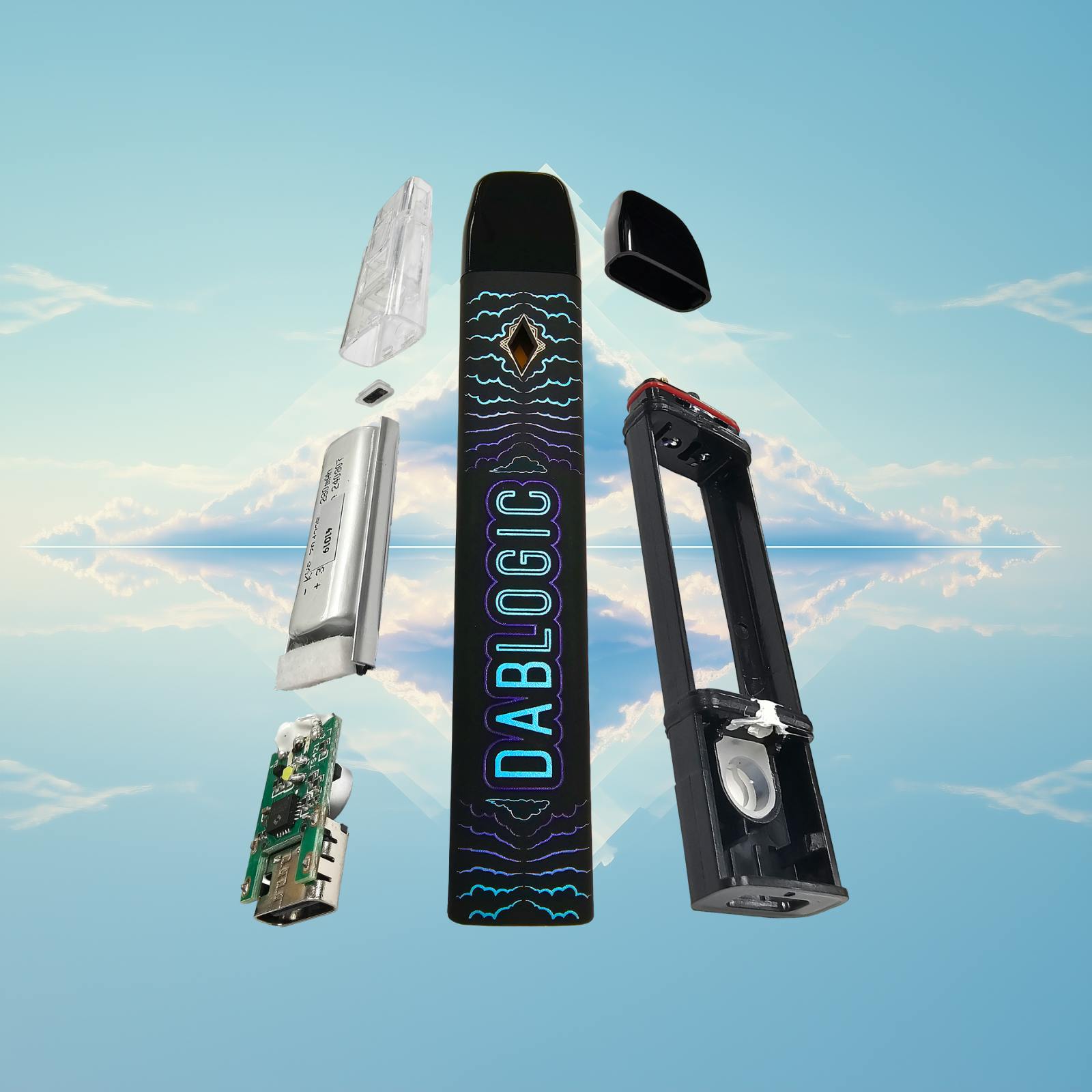 Dablogic 0.5g Solvent Less Disposable - Government Oasis