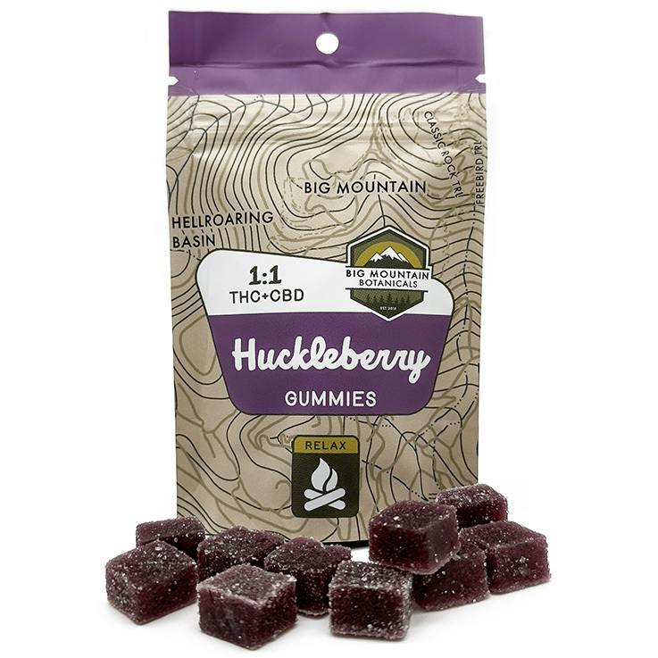 Huckleberry Gummies: THC+CBD - Hybrid