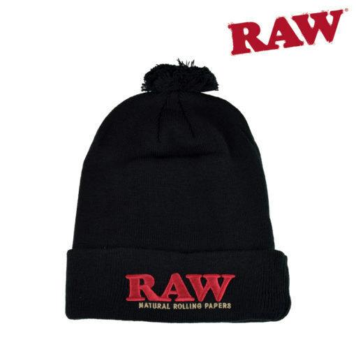Pompom Hat - Black