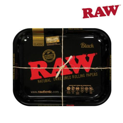 Black Rolling Tray - Large