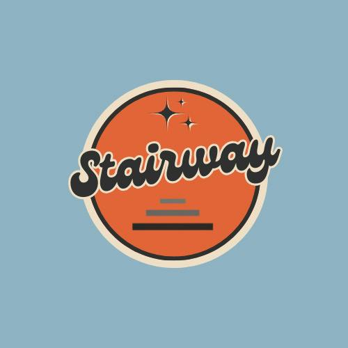 Stairway Orange Circle Tee