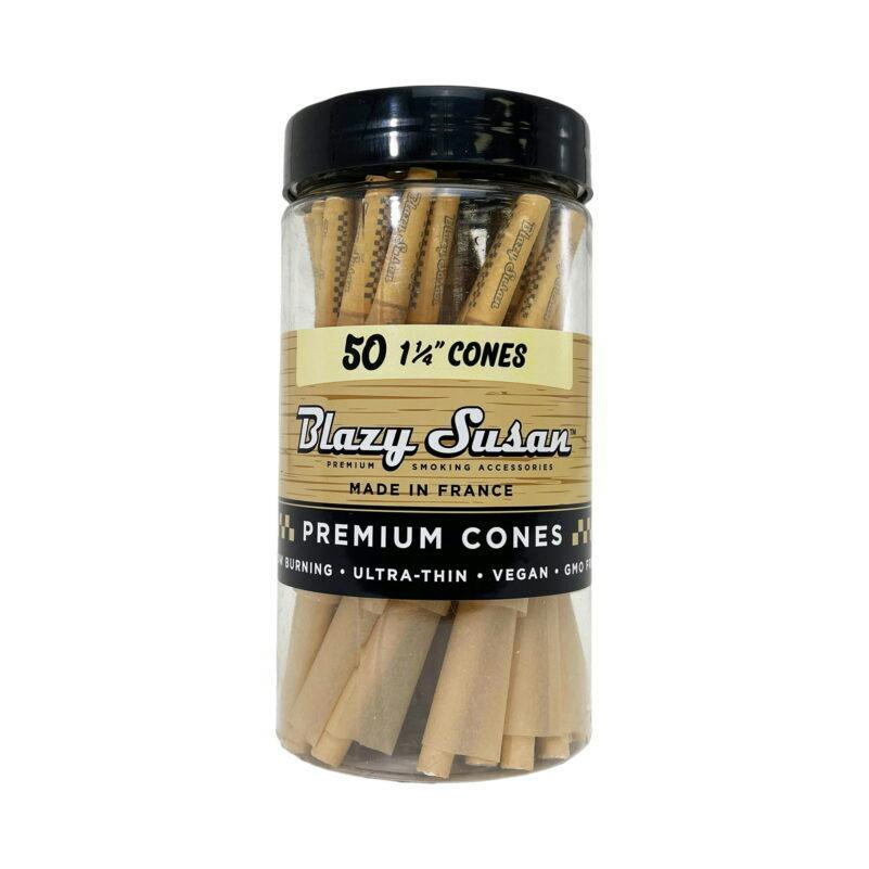 Blazy Susan Unbleached 1 1/4 Cones (50pk)