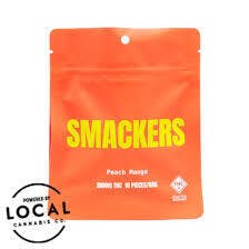 Smackers Peach Mango Gluten Free Gummies