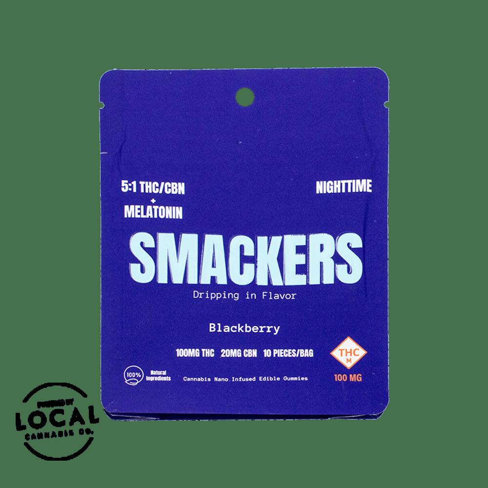 Smackers Blue Raspberry Gummies