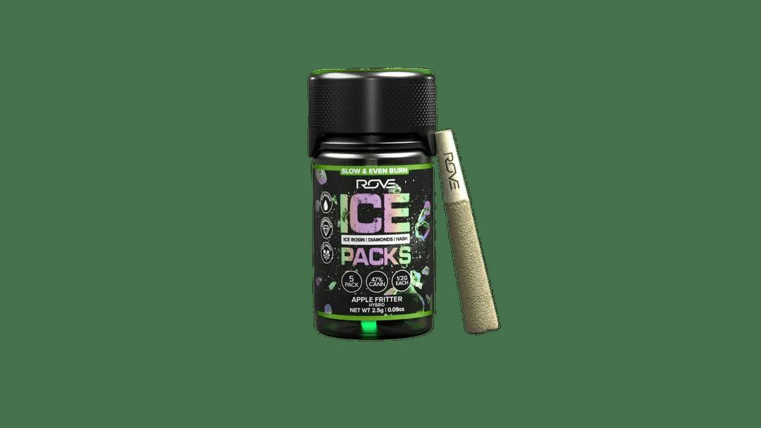 Rove Ice Packs Frosted Melon Triple Infused 5pk Pre-rolls