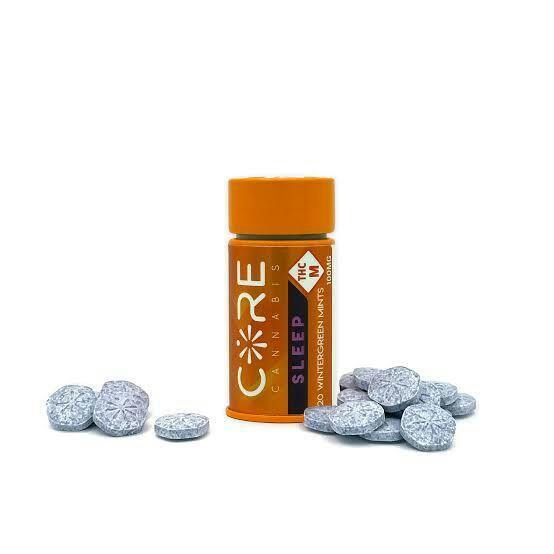 Core Sleep Wintergreen Mints