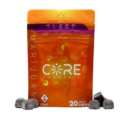 Core Sleep Grape 20ct Chews