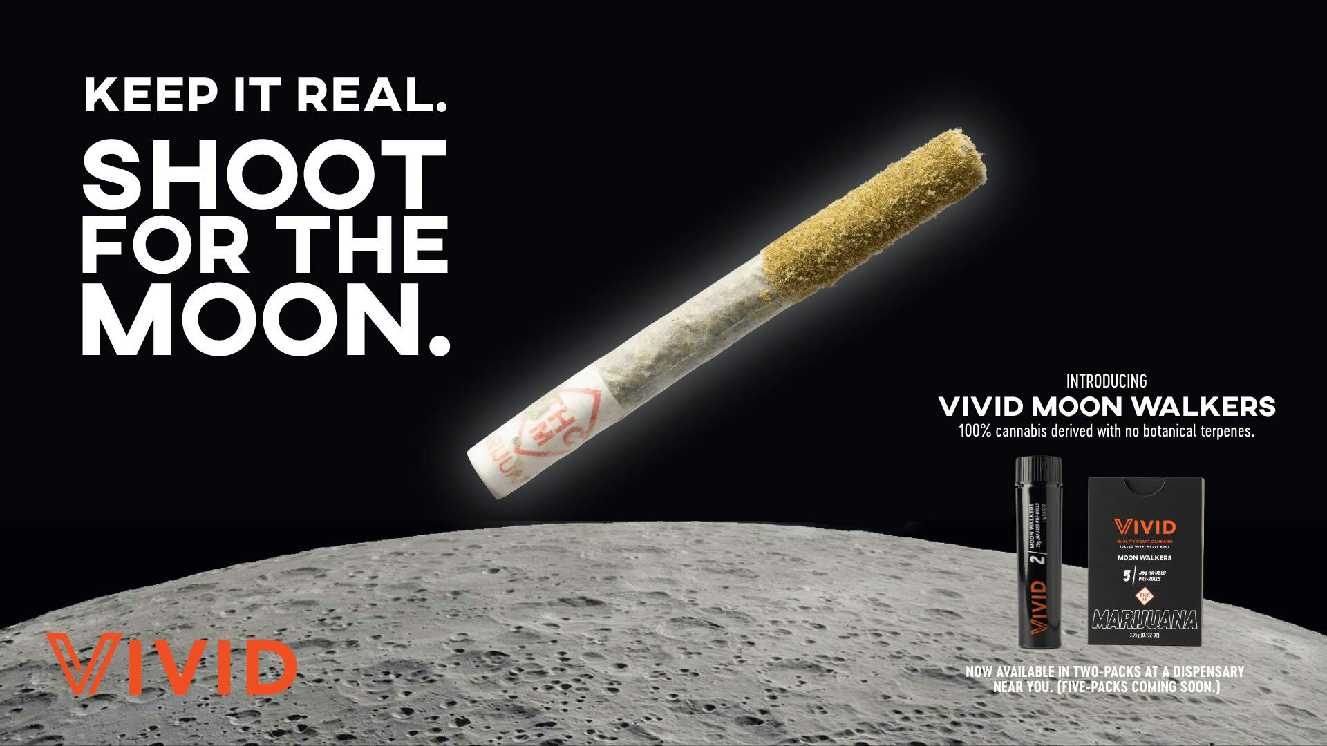 Vivid Alien Compound Z x Fruit Gushers Moon Walkers Infused Prerolls 2pk