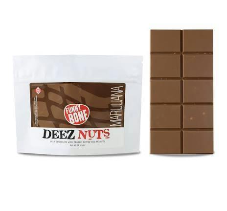 Funny Bone Deez Nuts Chocolate Bar