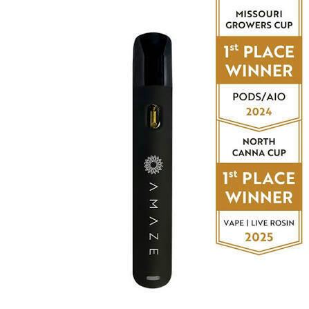 Amaze Rainbow Luxe Live Rosin Disposable