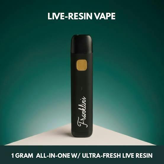 Franklin's Lilly's Laughing Gas Live Resin Disposable