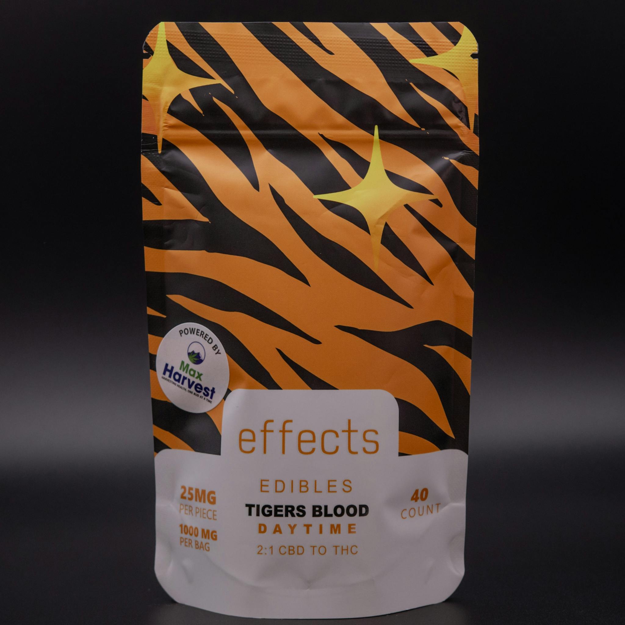 Noble Labs | Effects | 1000mg | Tiger's Blood | Daytime Gummies