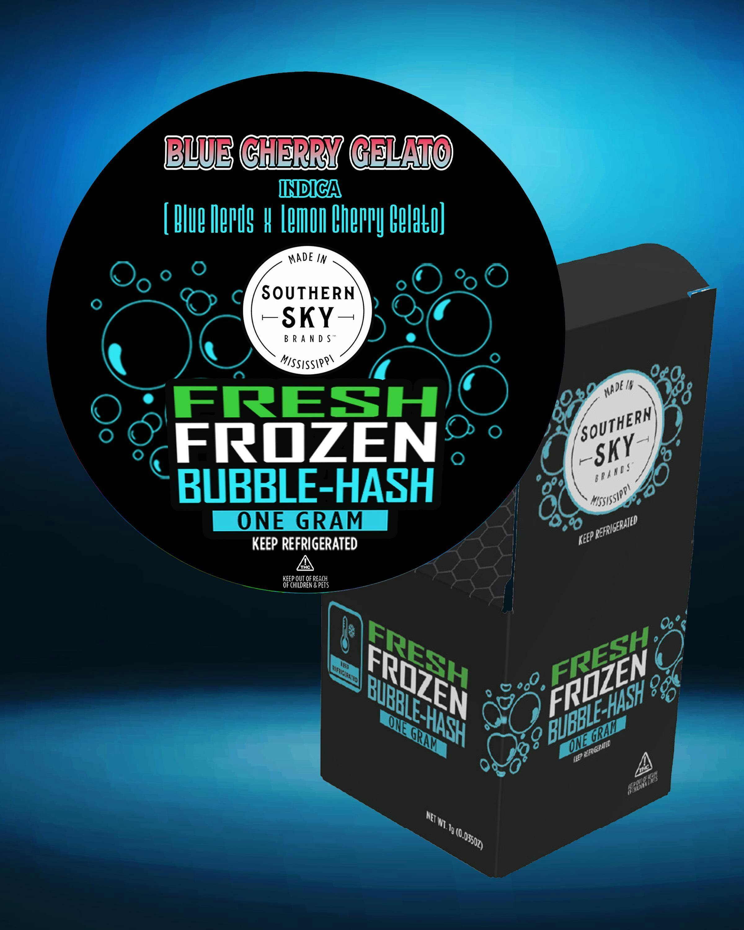 Southern Sky | 1g | Blue Cherry Gelato | Bubble Hash cannabis product