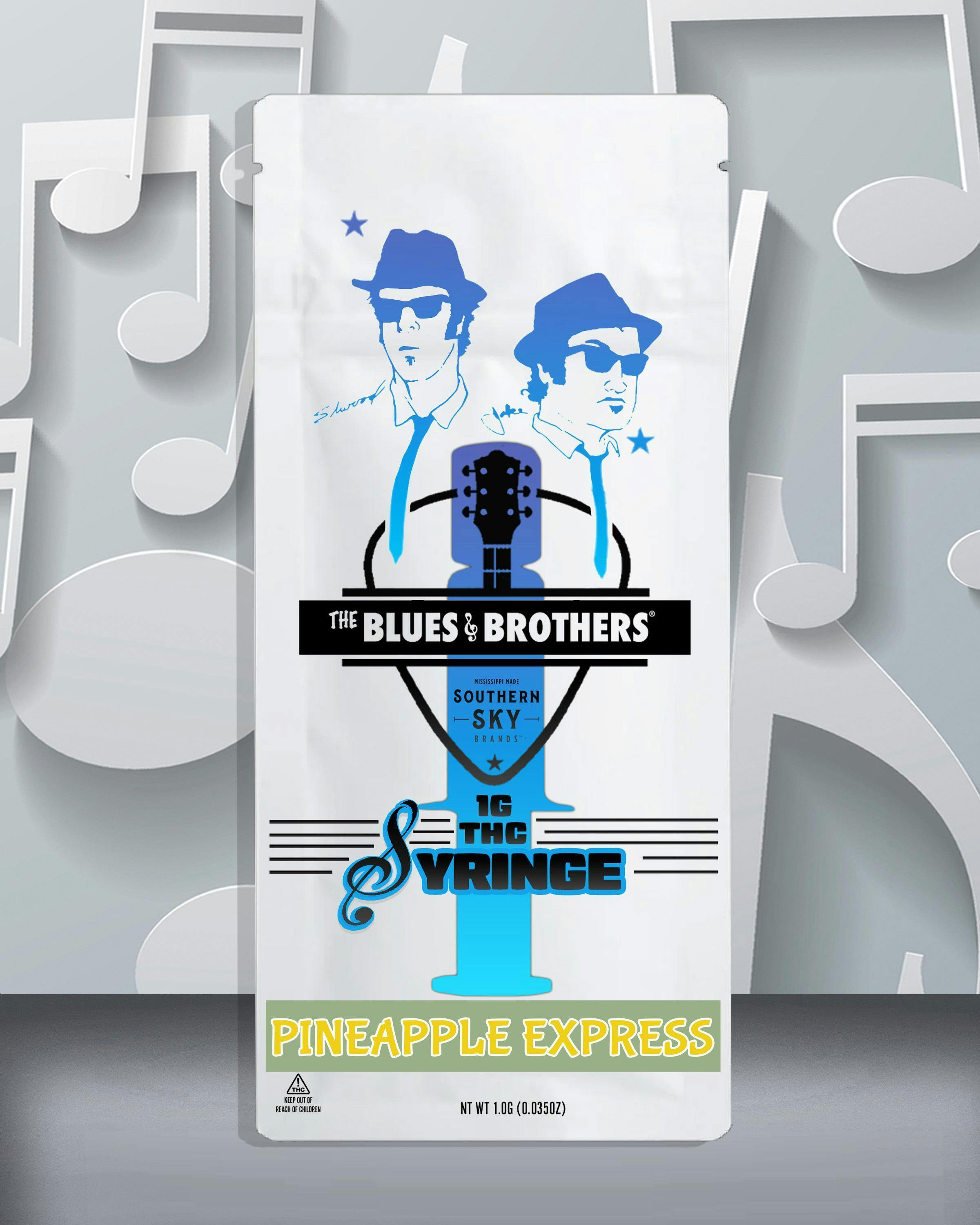 The Blues Brothers | 1g | Pineapple Express | Syringe