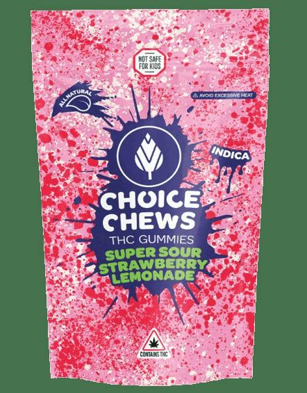Choice Super Sour Strawberry Lemonade Gummies