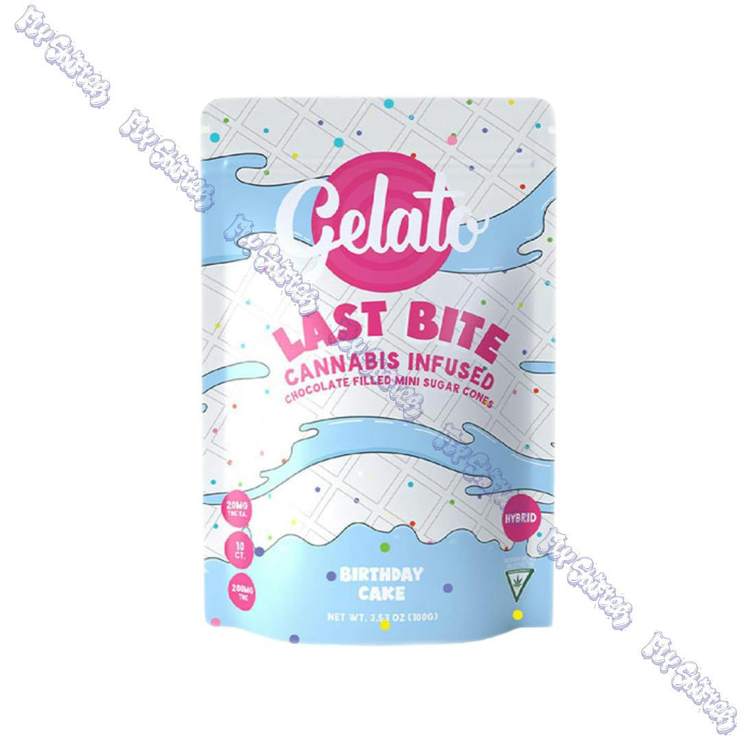 Gelato Last Bites Milk Chocolate Caramel Cones 10pk