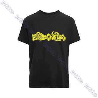 Fly Shifter Black/Yellow Short Sleeve Tee M