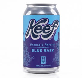 Keef - 25mg Classic Soda - Blue Razz