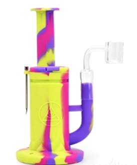 Ritual - 8.5" Deluxe Silicone Sidecar Dab Rig (Assorted)