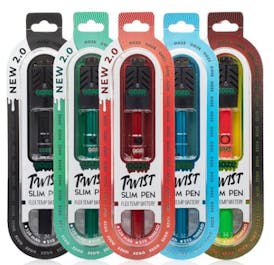 Ooze - Twist Slim 2.0 - 510-Thread Vape Battery (Assorted Colors)