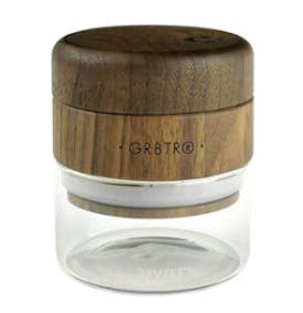 RYOT Wood GR8TR Jar Body Grinder - Beech/Clear