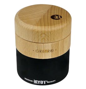 RYOT Wood GR8TR Jar Body Grinder - Walnut/Black