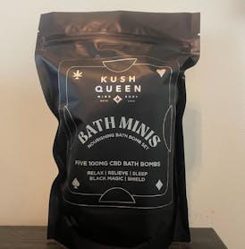 Kush Queen - Mini Bath Bomb Collection - 100mg CBD (5pk)