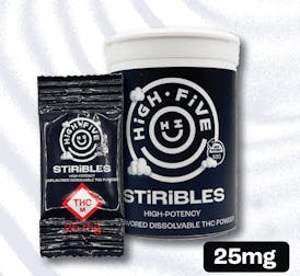 High Five - STiRiBLES - Pure Dissolvable THC Drink Additive - 500mg (20pk)