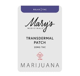 Mary's Medicinals - INDICA Transdermal THC Patch - 20mg