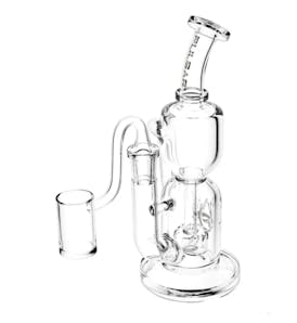 Pulsar - 7.5" Emergence Hourglass Recycler Dab Rig - 14mm
