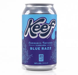 Keef - 25mg Classic Soda - Blue Razz