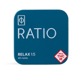 Ratio - Microdose Mints (40pk) - Relax (1:5)