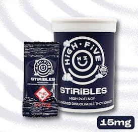 High Five - STiRiBLES - Pure Dissolvable THC Drink Additive - 300mg (20pk)