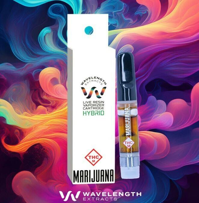 Wavelength - 1g Live Resin Cartridge - Pineapple Mojito (Hybrid)