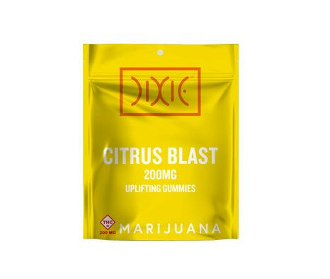 Dixie - SATIVA Citrus Blast Gummies - 200mg (10pk)