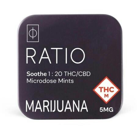 Ratio - Microdose Mints (40pk) - Soothe (1:20)
