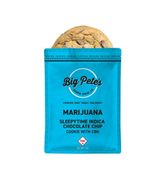 Big Pete's Treats - 100mg SLEEPY Cookie (1pk) - Chocolate Chip (+CBN)