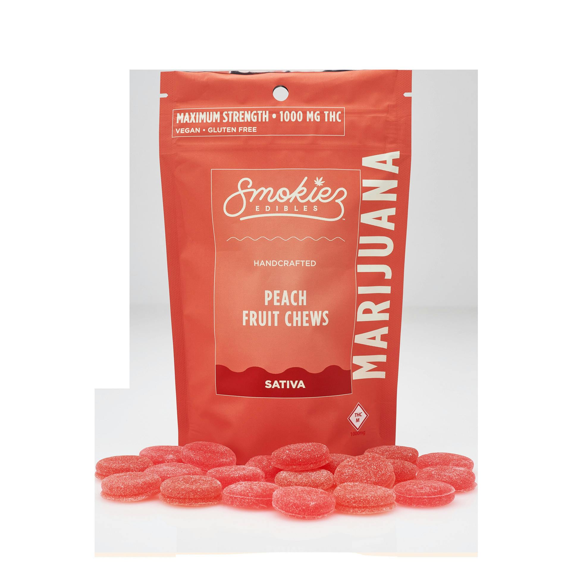 Smokiez - 1000mg (20pk) - SATIVA Peach