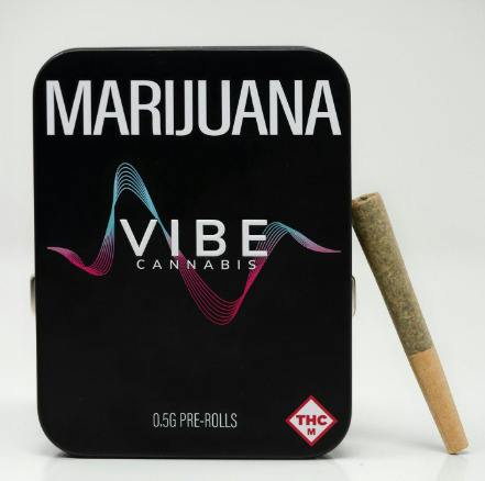 VIBE Cannabis - 0.5g Pre-Roll (5pk) - Melted Strawberries