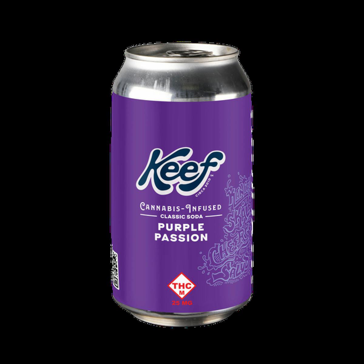 Keef - 25mg Classic Soda - Purple Passion