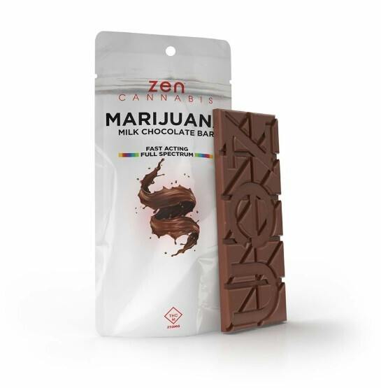 Zen - Milk Chocolate Bar - 250mg (10pk)
