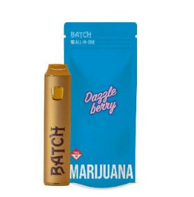 Batch - 1g Flavors AIO Disposable - Dazzleberry (Hybrid)